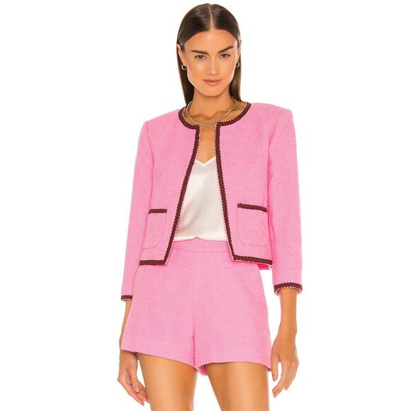 L'Agence Alexandria Cropped Jacket size 2 - Picture 6 of 6